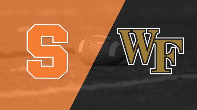 Syracuse vs. Wake Forest (Football)