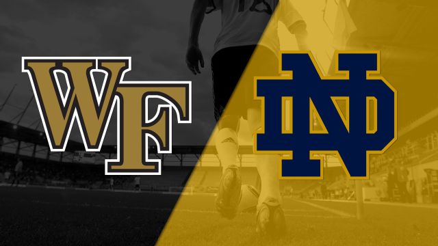 Wake Forest vs. Notre Dame (M Soccer)