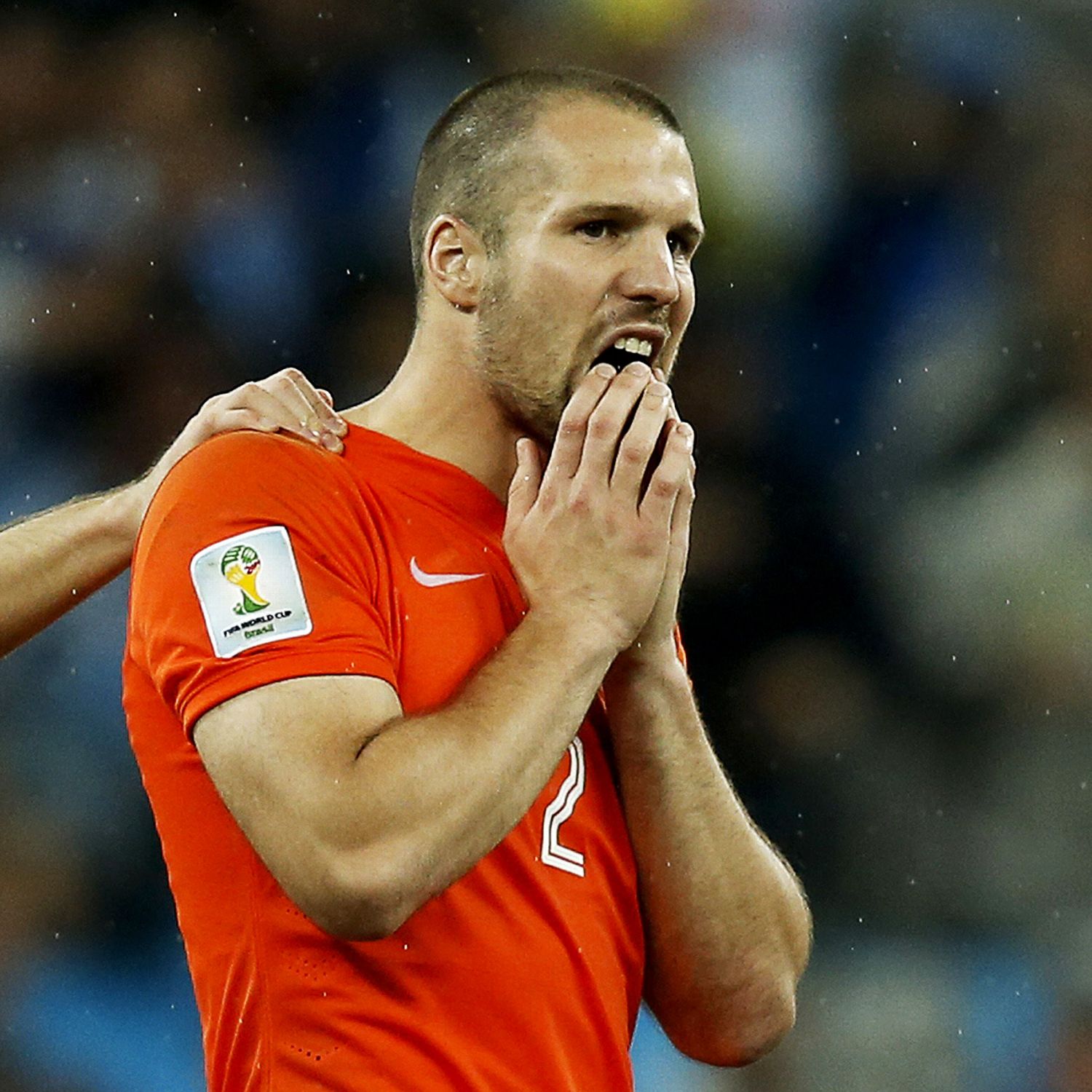 Netherlands Ron Vlaar Missed Penalty Kick Vs Argentina In World Cup Almost Goes In Espn Fc
