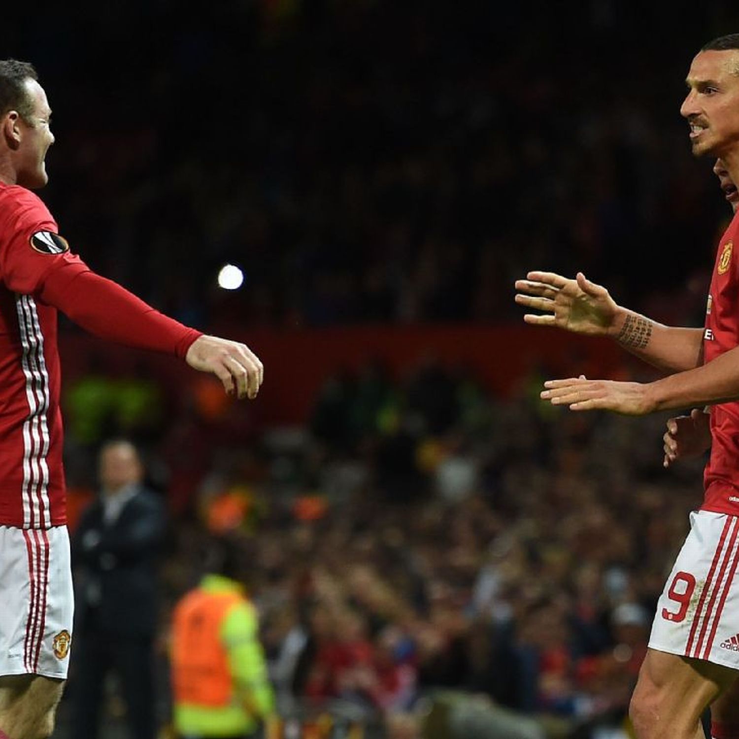 Zlatan Ibrahimovic Wayne Rooney combine to earn Manchester United victory over Zorya