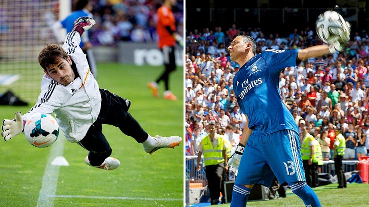 The Bernabeu will once again be embroiled in goalkeeping controversy in 2014-15, this time involving Iker Casillas and new Real arrival Keylor Navas.