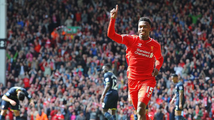 A Daniel Sturridge goal-scoring celebration has been a rare sight this season on Merseyside.