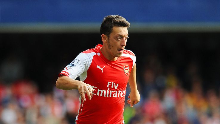 Mesut Ozil had a forgettable performance out on the right flank in Arsenal's 2-0 defeat at Chelsea.