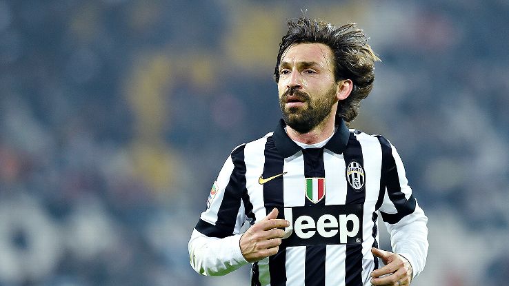 Andrea Pirlo will have to make the most of his time on the ball against Barcelona's swirling midfielders and defenders.