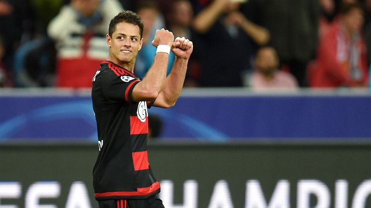 Chicharito Hernandez has found his goalscoring touch in Germany.