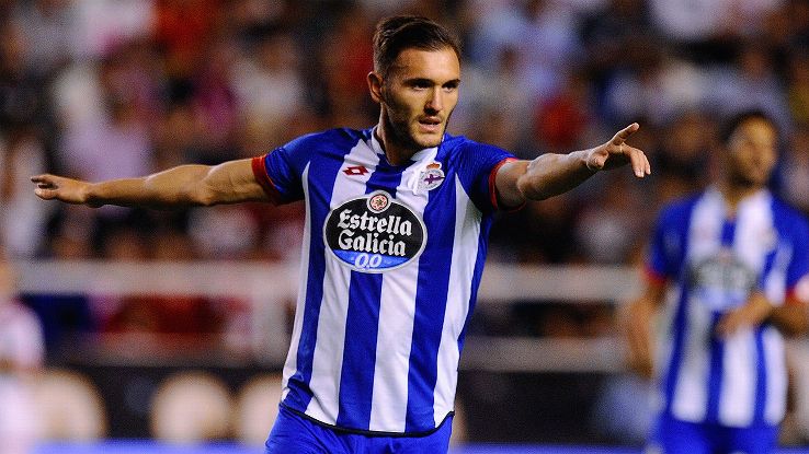 Deportivo are challenging for a spot in Europe next season thanks in part to the goalscoring exploits of Lucas Perez.