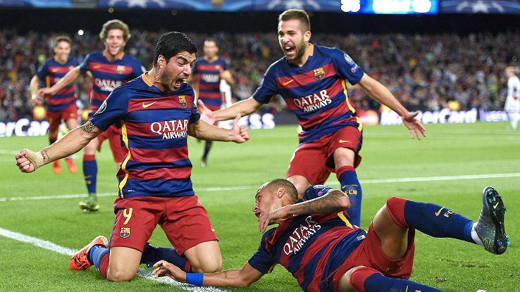 Luis Suarez capped off Barcelona's scintillating comeback with a sizzling right-footed strike in the 82nd minute.