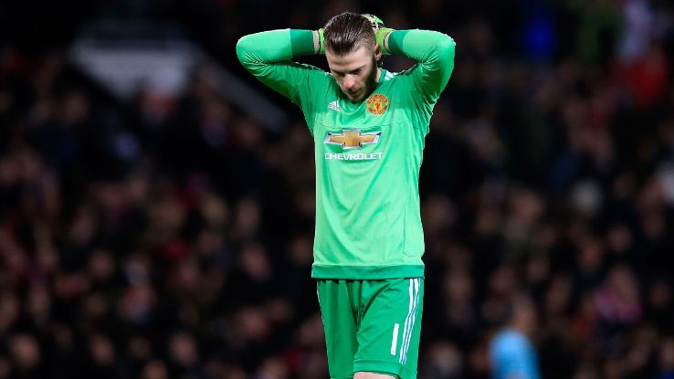 De Gea woe vs Liverpool 160317