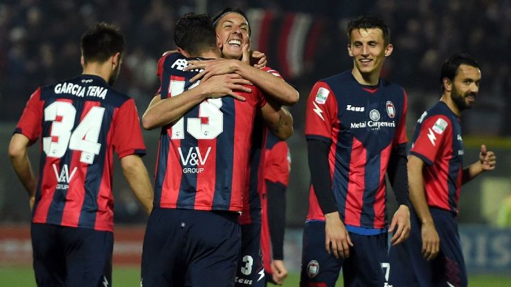 Crotone are about to rise to the top of Italy in Serie A - ESPN FC