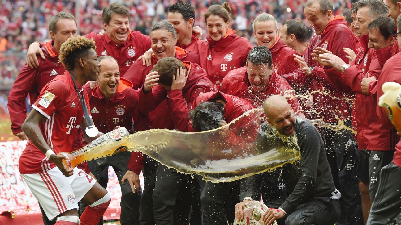 Bayern Munich celebrate Bundesliga title with Running Man rendition