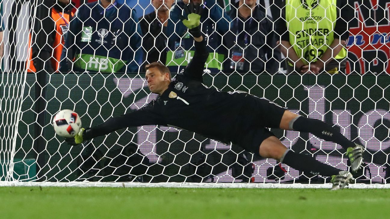 New Germany captain Manuel Neuer takes art of goalkeeping to dizzying