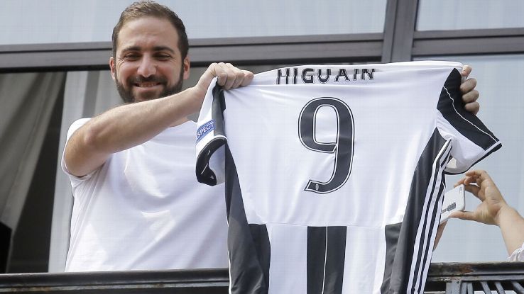 ผลการค้นหารูปภาพสำหรับ higuain juventus
