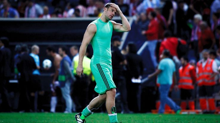 Bayern Munich goalkeeper Manuel Neuer