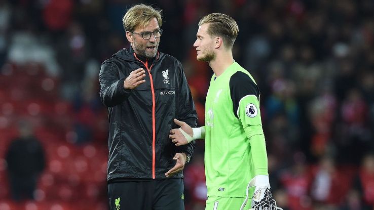 نتيجة بحث الصور عن ‪mignolet karius‬‏