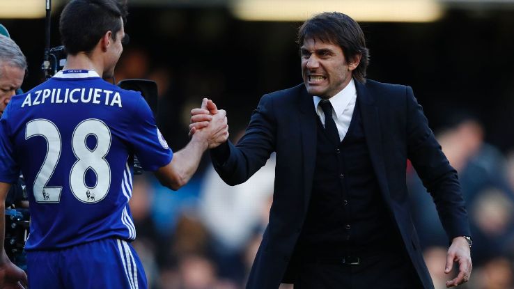 If Antonio Conte and Chelsea are to relinquish their lead, it will be an epic fall. 