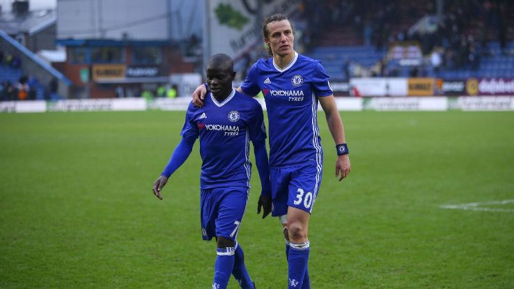 N'Golo Kante & David Luiz