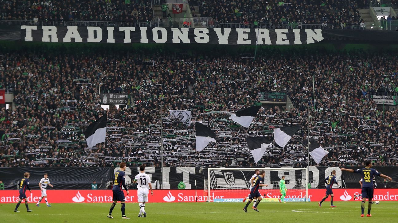 Borussia Monchengladbach face DFB action over RB Leipzig banner - ESPN FC