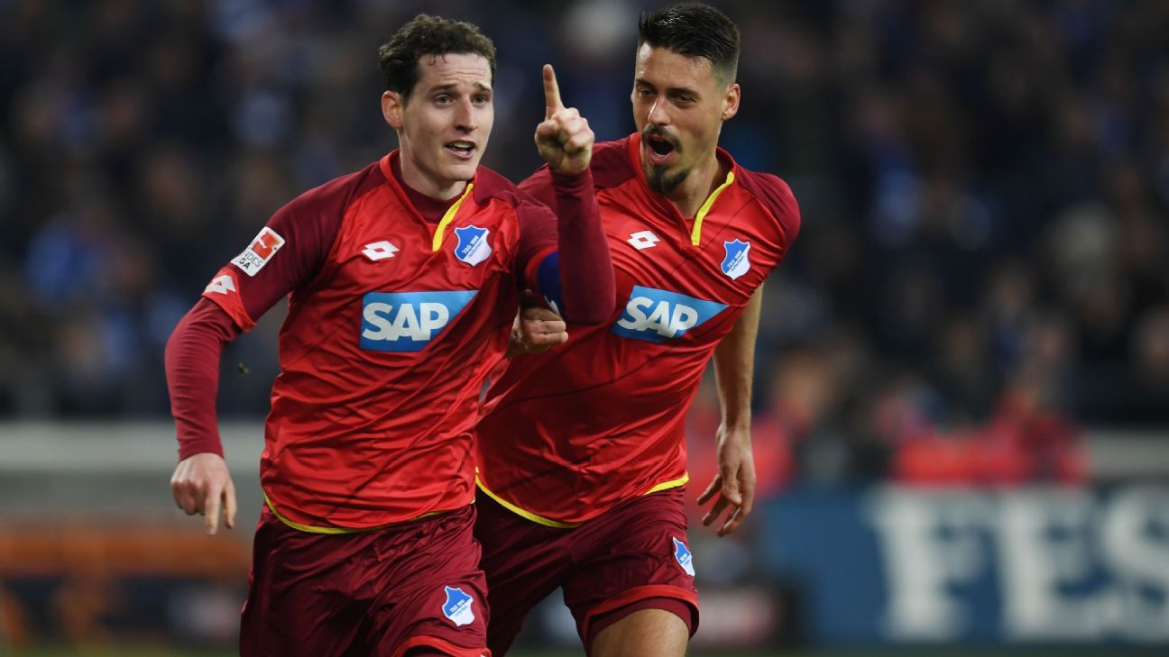 Hoffenheim hold Schalke as Borussia Monchengladbach keep run going - ESPN FC