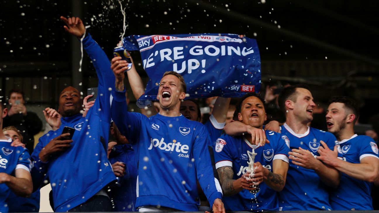 Portsmouth promoted to League One but can they get back to Premier