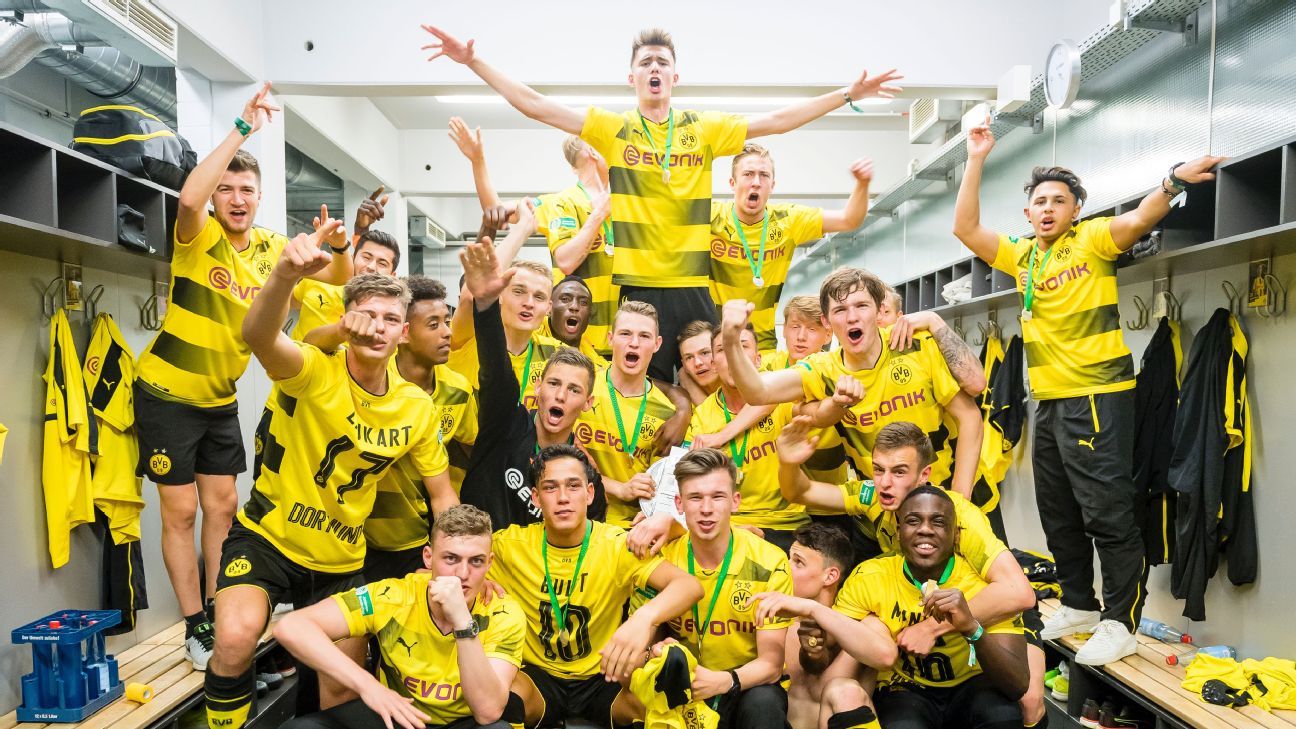 Borussia Dortmund defend under19 title in front of record crowd ESPN FC