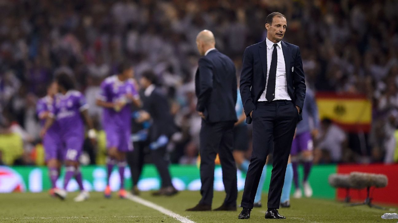 Afbeeldingsresultaat voor juventus real madrid 1-4 allegri
