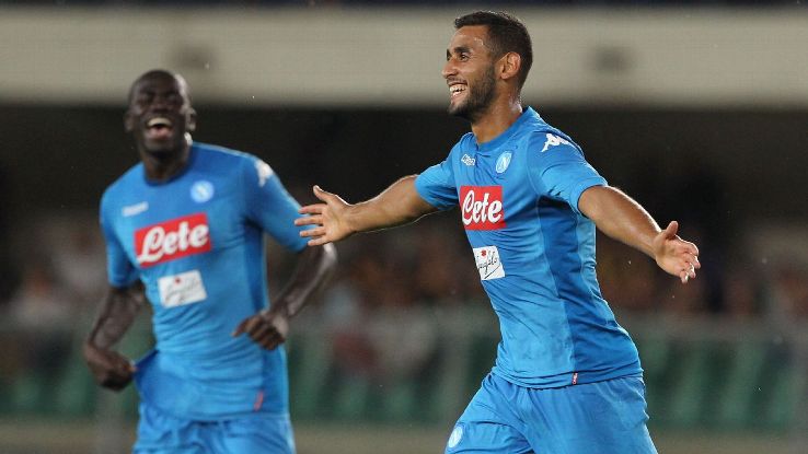 Faouzi Ghoulam of Napoli