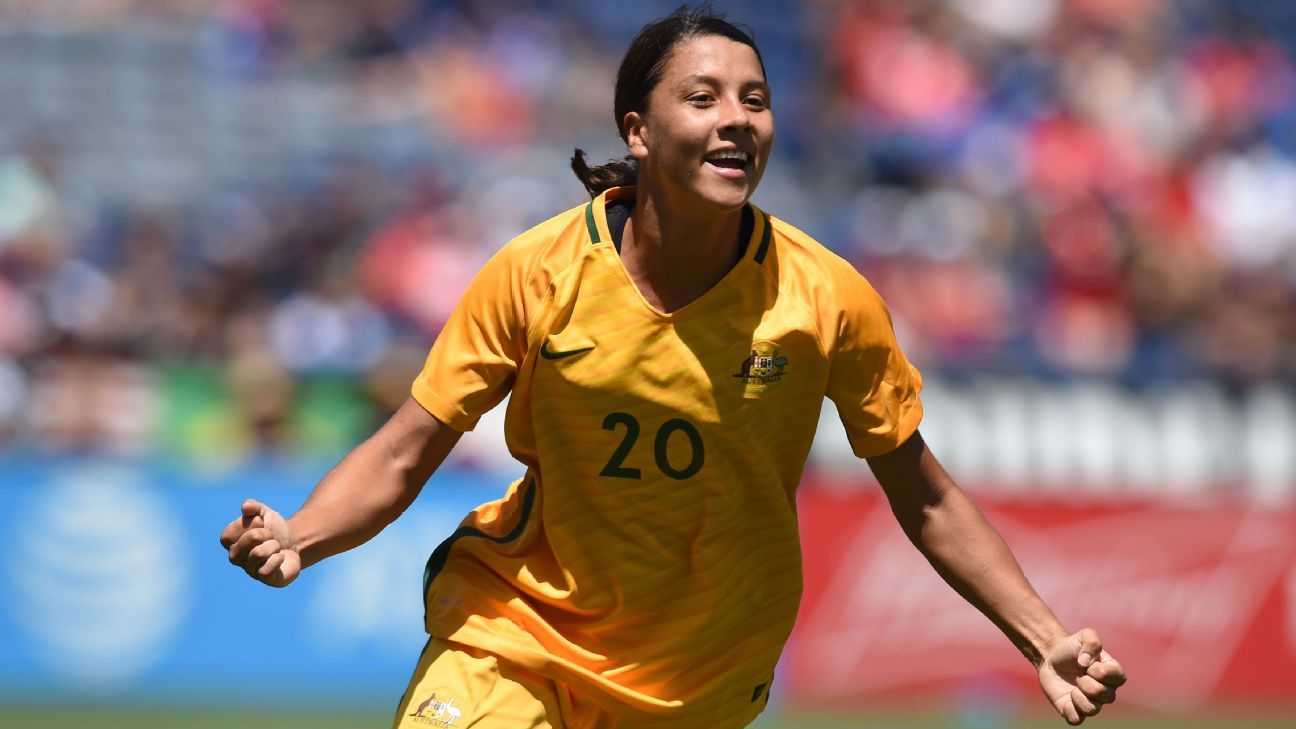 Australia's Sam Kerr wins ESPY award for Best International Women's