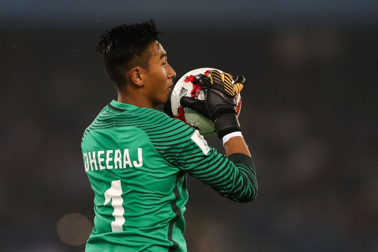 Dheeraj Singh, 18, is almost certainly going to be Kerala Blasters' first-choice keeper ahead of more experienced candidates.