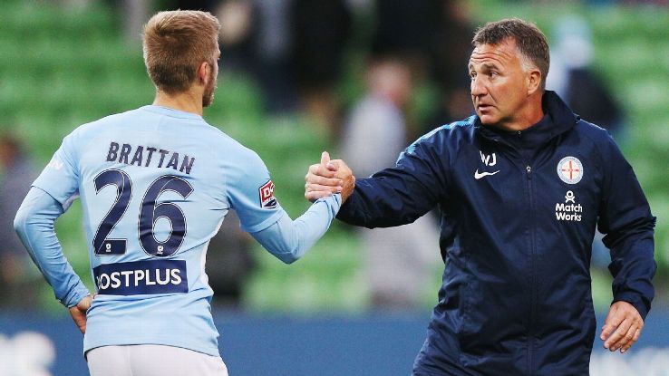 Melbourne City coach Warren Joyce 