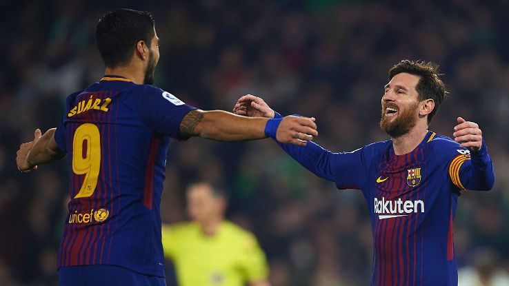 Luis Suarez & Lionel Messi
