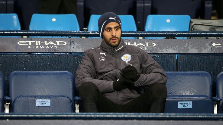 Riyad Mahrez went on strike after his proposed move to Manchester City broke down earlier in the year.