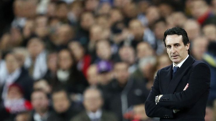 Unai Emery had nothing to smile about after PSG's 3-1 loss at Real Madrid.