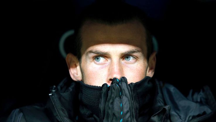 Gareth Bale has spent a lot of time riding the bench this season at Real Madrid.