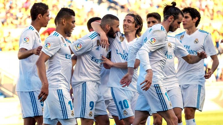 Real Madrid cruised to a 3-0 win against Las Palmas.