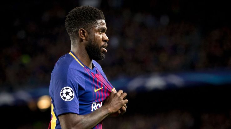 Barcelona's Samuel Umtiti