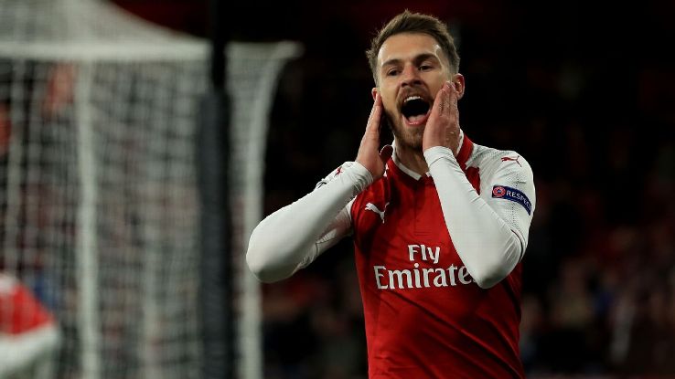 Aaron Ramsey's contract expires at the end of the 2018-19 season.