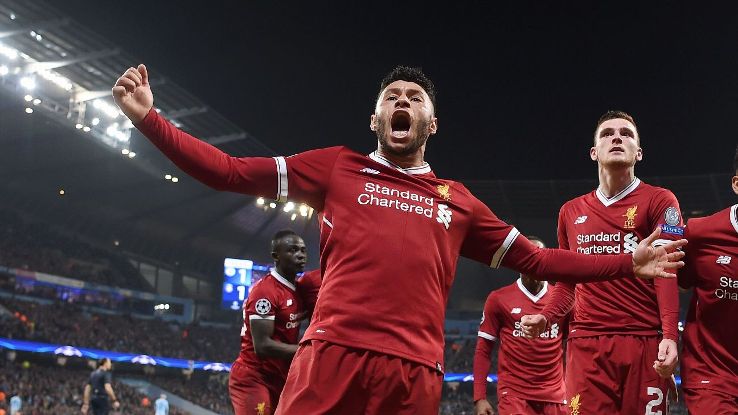 Liverpool's Alex Oxlade-Chamberlain