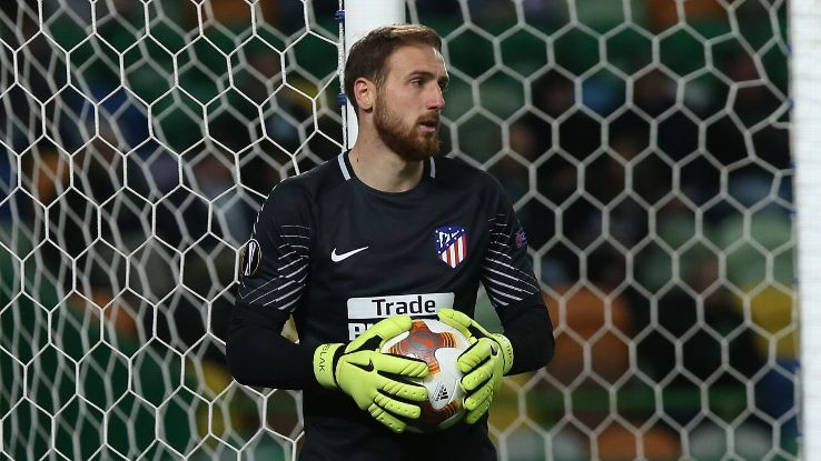 Atletico Madrid's Jan Oblak has become one of the world's top goalkeepers.