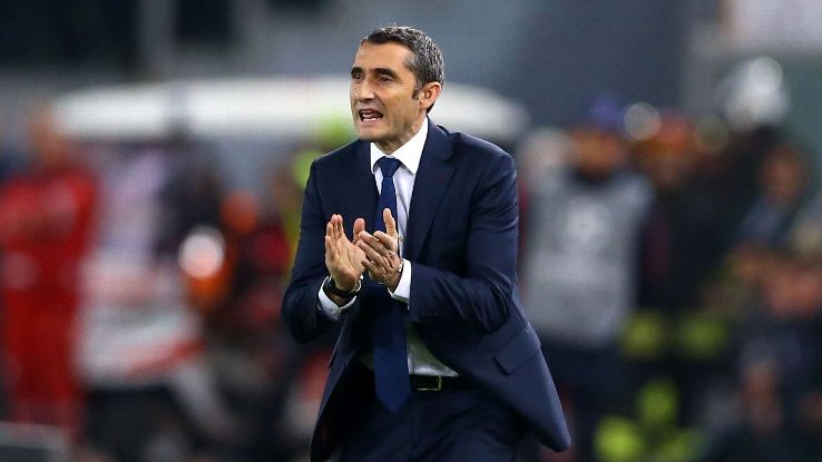 Barcelona's Ernesto Valverde