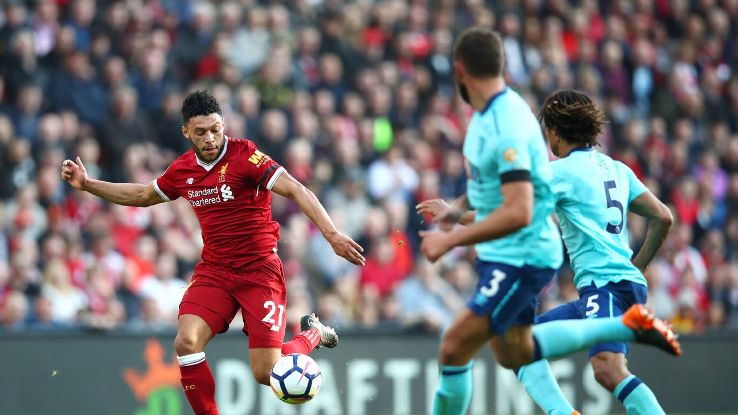 Alex Oxlade-Chamberlain didn't score but he was Liverpool's best player vs. Bournemouth.