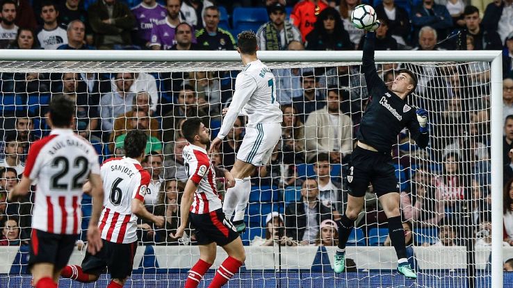 Athletic Bilbao goalkeeper Kepa Arrizabalaga