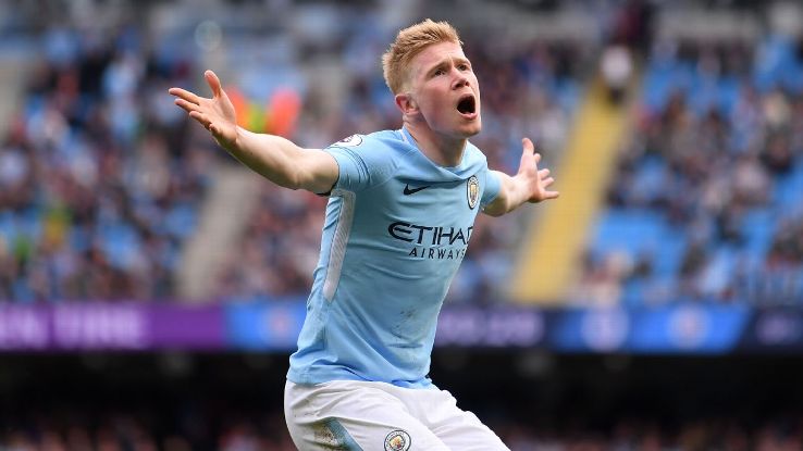 Kevin De Bruyne lost out to Mo Salah for PFA Player of the Year in 2017-18. Will he win it in 2018-19?