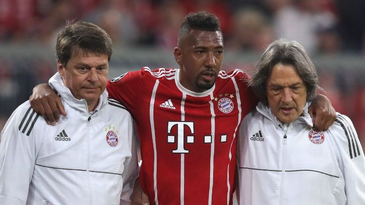 Bayern Munich's Jerome Boateng