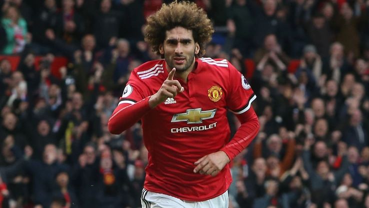 Marouane Fellaini could leave Manchester United for free in the summer.