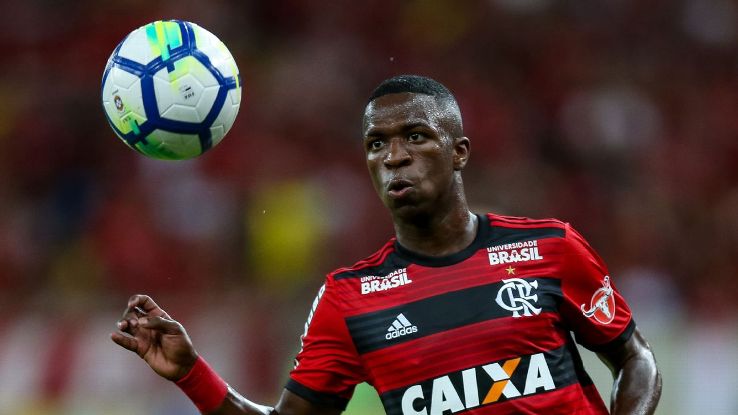 Flamengo's Vinicius Jr.