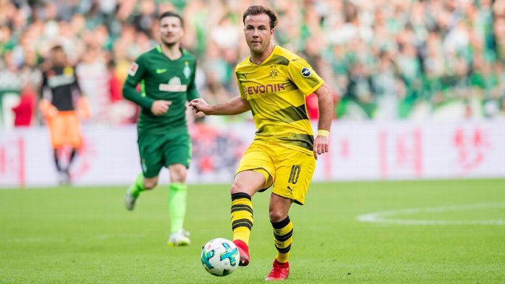 Borussia Dortmund's Mario Gotze 