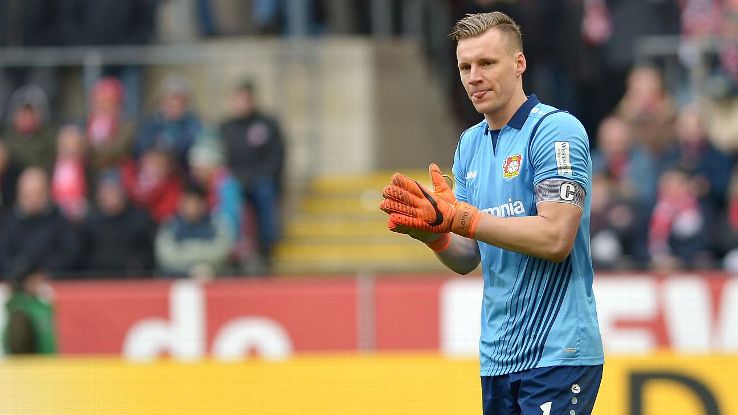 Bernd Leno has been Bayer Leverkusen's No. 1 for seven seasons.