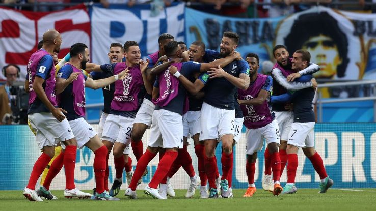 France are through to the World Cup quarterfinals after a thrilling win against Argentina.