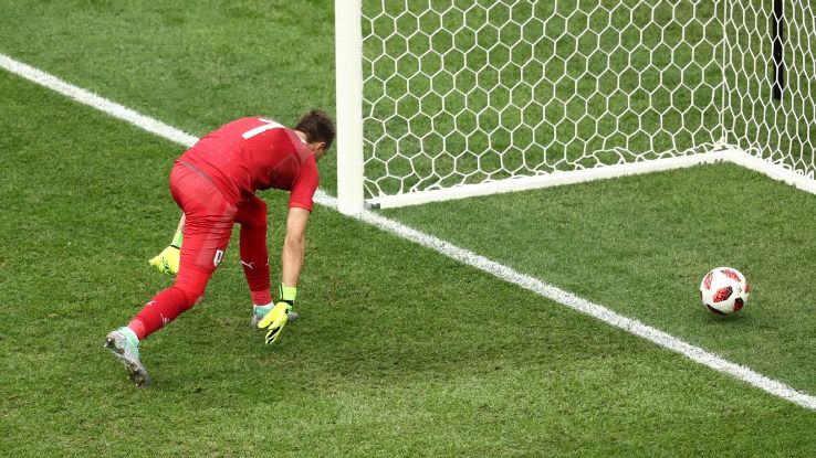 Fernando Muslera was at fault as Antoine Griezmann's harmless effort made it 2-0 France.