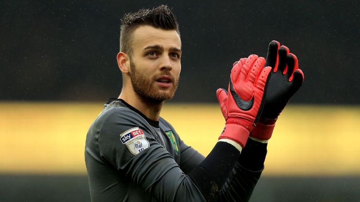 Angus Gunn signed a five-year contract with Southampton FC on Tuesday.
